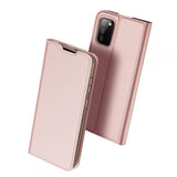 Samsung Galaxy A03s DUX DUCIS Skin Pro Series Thin Wallet Flip Cover - Rose Gold