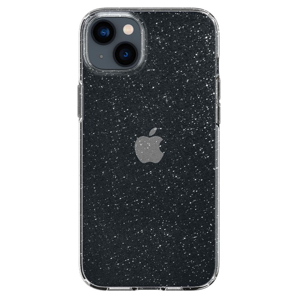 Spigen iPhone 14 Liquid Crystal Glitter Bagside Cover - Gennemsigtig