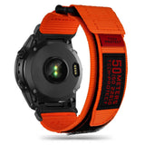 Universal Garmin 22mm QuickFit Tech-Protect Scout Pro Rem i Stof - Orange