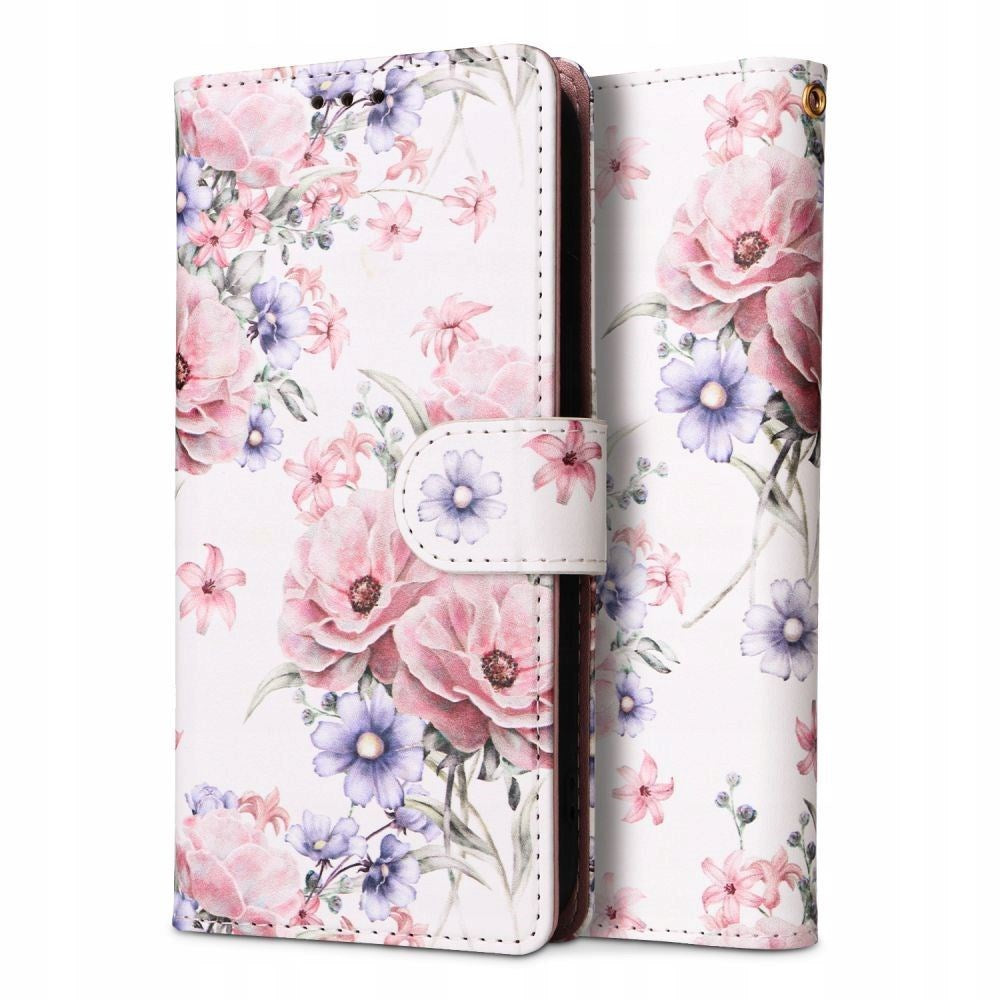 Samsung Galaxy A23 / A23 (5G) Tech-Protect Flip Wallet Galaxy m. Pung - Blomster