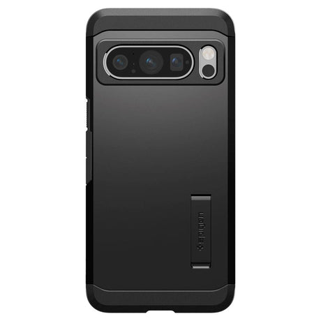 Google Pixel 8 Pro Spigen Tough Armor Case m. Kickstand - Sort