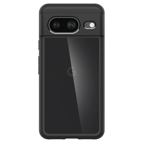 Google Pixel 8 Spigen Ultra Hybrid Case - Gennemsigtig / Sort