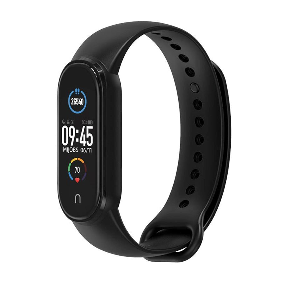 Xiaomi Mi Smart Band 5 / 6 Tech-Protect Silikone Rem - Sort