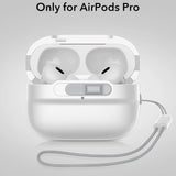 AirPods Pro (1. & 2. Gen.) ESR HaloLock Pulse Case - MagSafe Kompatibel - Hvid