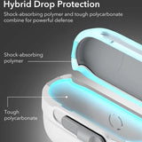 AirPods Pro (1. & 2. Gen.) ESR HaloLock Pulse Case - MagSafe Kompatibel - Hvid