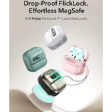AirPods (4. Gen.) ESR HaloLock Pulse Case - MagSafe Kompatibel - Lyserød