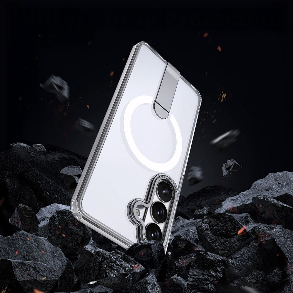 Samsung Galaxy S26 Hurtel Hybrid Armor X Cover - MagSafe Kompatibel - Gennemsigtig