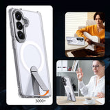 Samsung Galaxy S26 Hurtel Hybrid Armor X Cover - MagSafe Kompatibel - Gennemsigtig