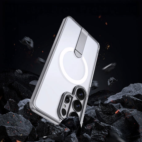 Samsung Galaxy S26 Ultra Hurtel Hybrid Armor X Cover - MagSafe Kompatibel - Gennemsigtig