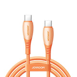 Joyroom USB-C til USB-C Kabel - 1.2m / 60W - Orange