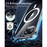 iPhone 16e - ESR Classic Hybrid Cover - MagSafe Kompatibel - Gennemsigtig