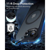 iPhone 17e / 16e - ESR Classic Hybrid Cover - MagSafe Kompatibel - Mat Sort