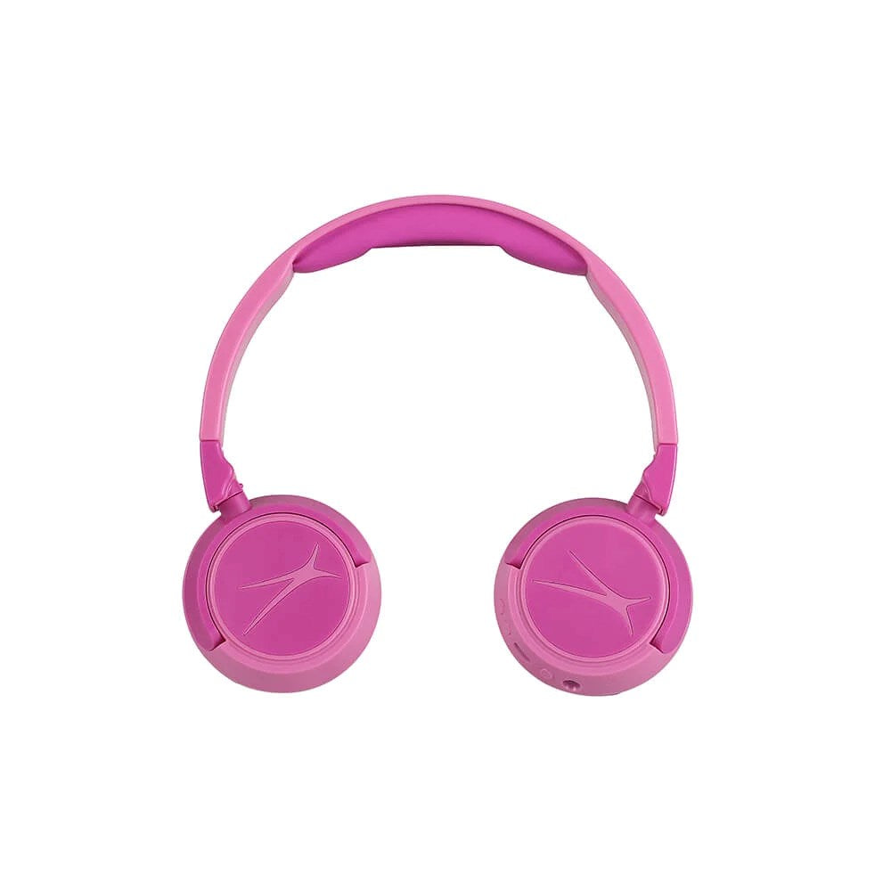 Altec Lansing 2-i-1 Trådløs / m. Ledning Headset til Børn - On-Ear Design - Lyserød