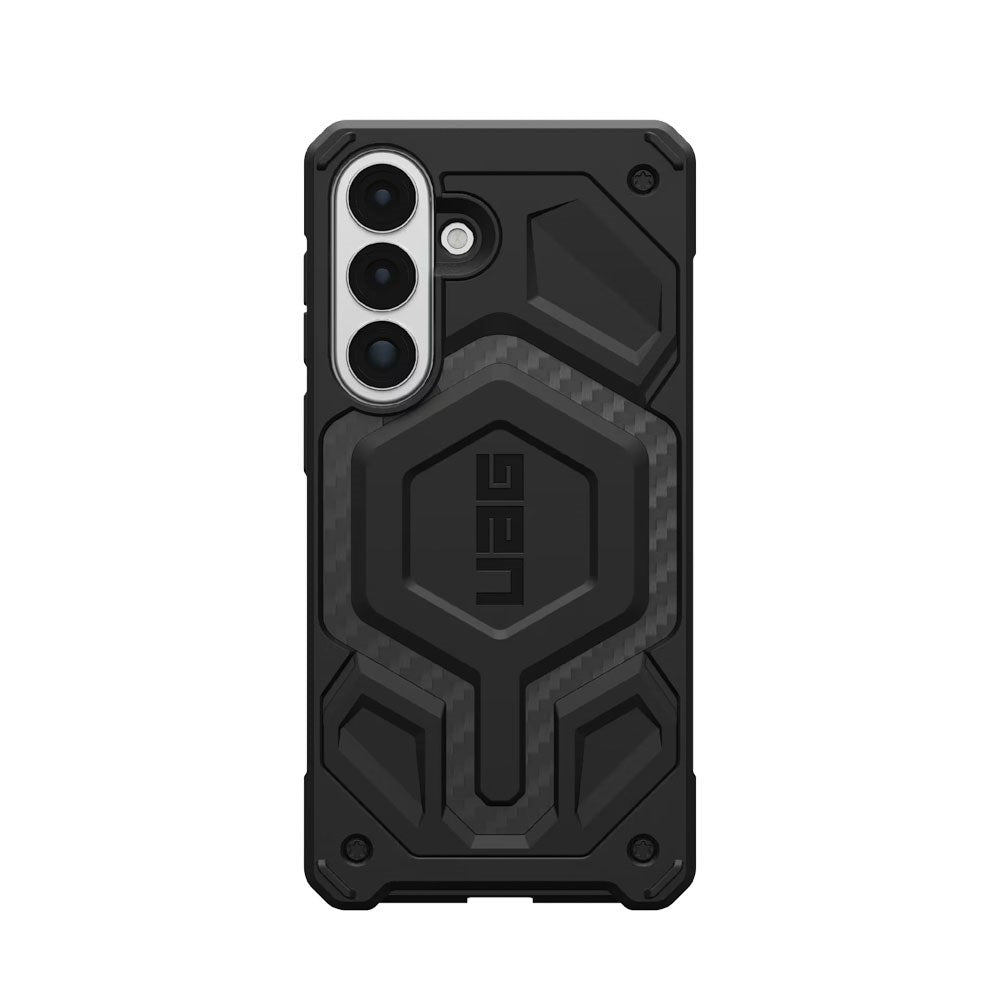UAG Samsung Galaxy S26+ (Plus) Monarch Pro Carbon Hybrid Bagside Cover - MagSafe Kompatibel - Sort