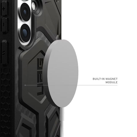 UAG Samsung Galaxy S26 Monarch Pro Carbon Hybrid Bagside Cover - MagSafe Kompatibel - Sort