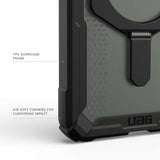UAG Samsung Galaxy S26+ (Plus) Plasma XTE Bagside Cover - MagSafe Kompatibel - Sort / Orange