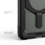UAG Samsung Galaxy S26 Plasma XTE Bagside Cover - MagSafe Kompatibel - Sort / Orange