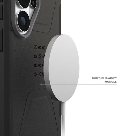 UAG Samsung Galaxy S26 Ultra Civilian Case - MagSafe Kompatibel - Sort