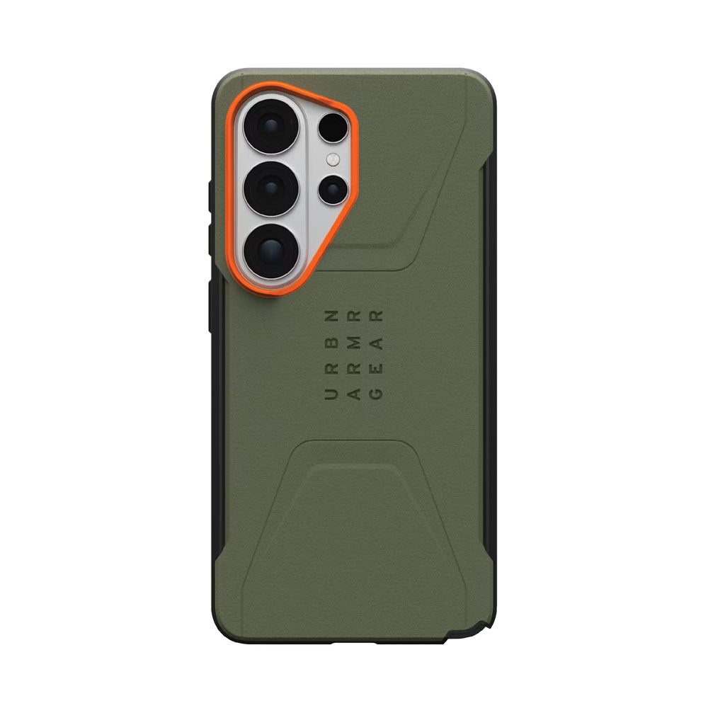UAG Samsung Galaxy S26 Ultra Civilian Case - MagSafe Kompatibel - Grøn / Orange