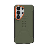 UAG Samsung Galaxy S26 Ultra Civilian Case - MagSafe Kompatibel - Grøn / Orange
