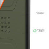 UAG Samsung Galaxy S26 Ultra Civilian Case - MagSafe Kompatibel - Grøn / Orange