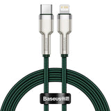 Baseus Cafule Kabel USB-C til Lightning PD 20W - 1m - Grøn