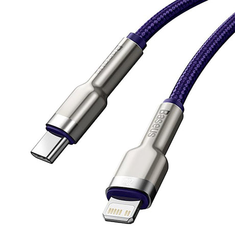 Baseus Cafule Kabel USB-C til Lightning PD 20W - 1m - Lilla