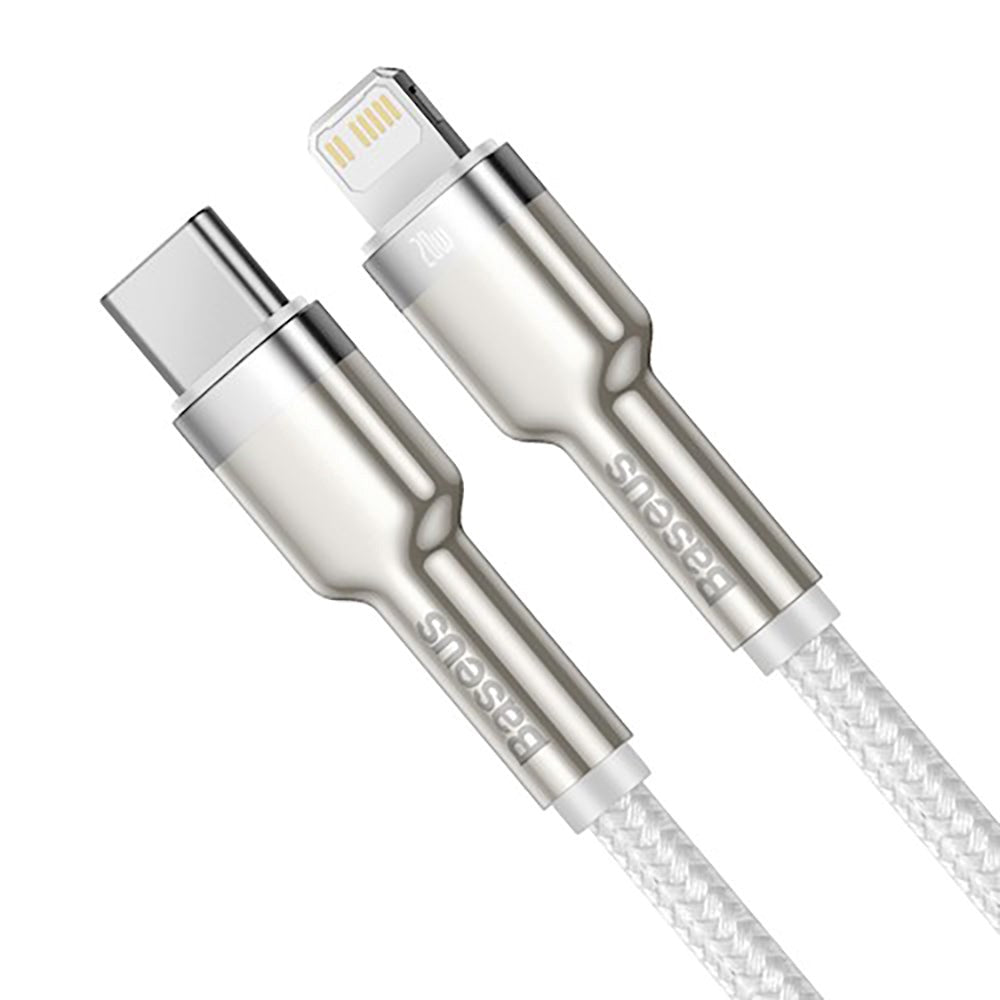 Baseus Cafule Kabel USB-C til Lightning PD 20W - 2m - Hvid