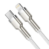 Baseus Cafule Kabel USB-C til Lightning PD 20W - 2m - Hvid