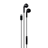 Happy Plugs Kablet Høretelefoner m. USB-C - In-Ear - Sort