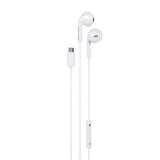 Happy Plugs Kablet Høretelefoner m. USB-C - In-Ear - Hvid