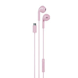 Happy Plugs Kablet Høretelefoner m. USB-C - In-Ear - Lyserød