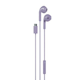 Happy Plugs Kablet Høretelefoner m. USB-C - In-Ear - Lilla