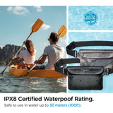 Spigen A620 Aqua Shield Vandtæt Bæltetaske - 2 Pak - Sort