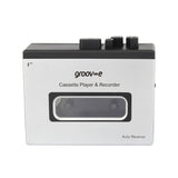 Groov-e PS530SR Kassetteafspiller m. Indbygget Bluetooth & Højtaler Funktion - Sort / Grå