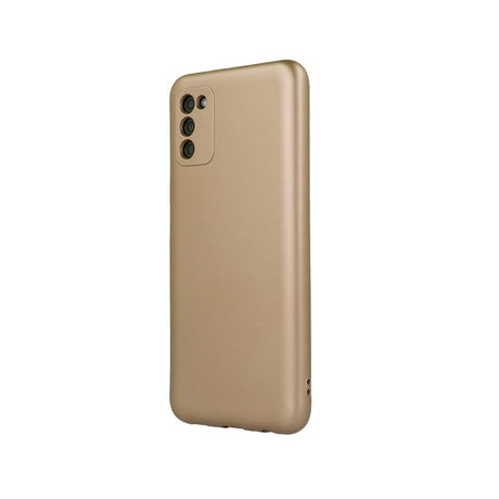 Samsung Galaxy A54 (5G) Metallic Series Plastik Bagside Cover - Guld