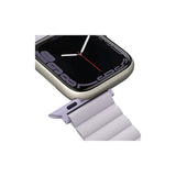 Apple Watch (38/40/SE/41/42mm) UNIQ Revix Vendbar Urrem Magnetisk - Lilla / Hvid