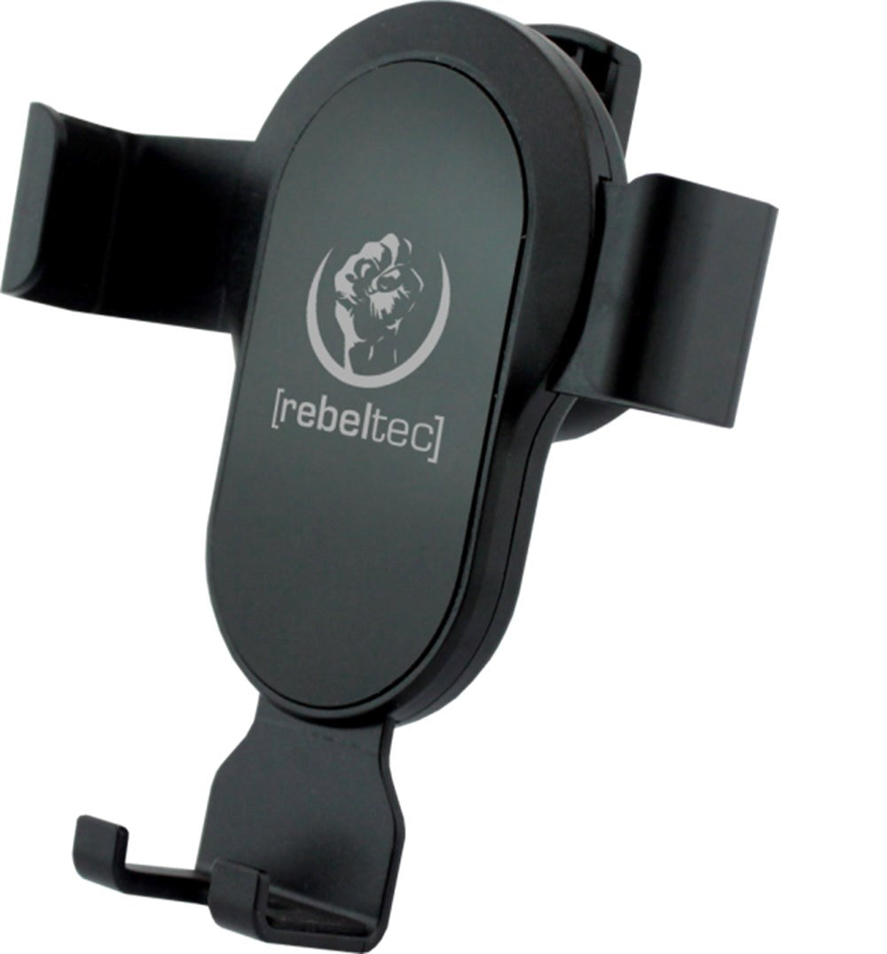 Rebeltec M50 Mobilholder til Bilens Ventilationsanlæg - Max Mobil: 60-85 mm - Sort