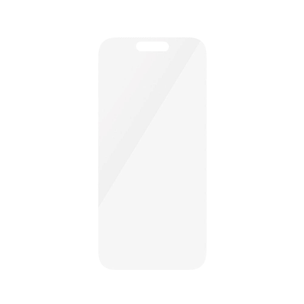 iPhone 15 Pro PanzerGlass Classic Fit Beskyttelsesglas - Platinum Strength - Gennemsigtig