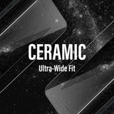 iPhone 16 Pro Max PanzerGlass Ultra Wide Fit Ceramic Beskyttelsesglas m. EasyAligner - Sort Kant