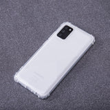 Samsung Galaxy A54 (5G) Anti Shock Series Plastik Bagside Cover - Gennemsigtig