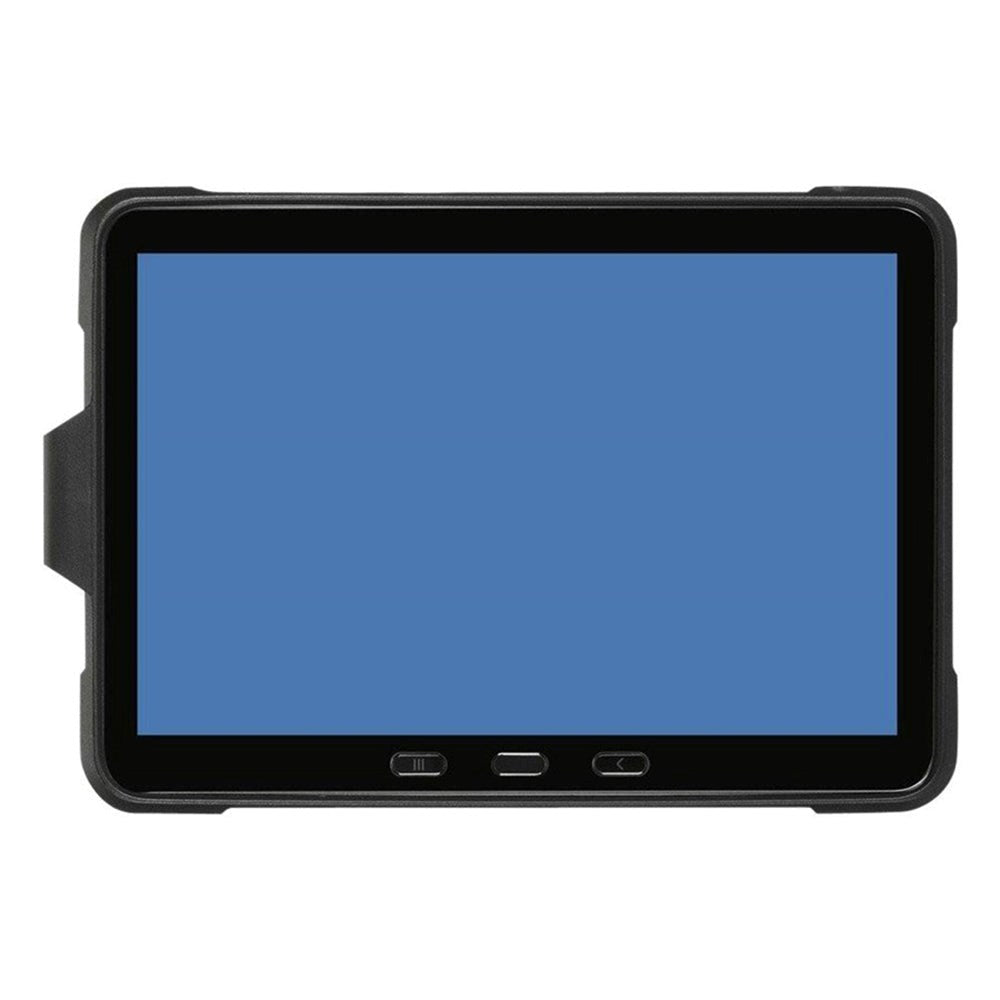 Samsung Galaxy Tab Active Pro / 4 Pro Targus Field-Ready Håndværker Bagside Cover m. Ståfunktion og Håndholder - Sort