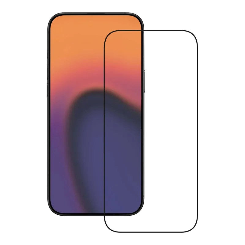 X2O iPhone 18 Pro Max / 17 Pro Max / 16 Pro Max Hærdet Glas Skærmbeskyttelse - Gennemsigtig / Sort Kant