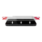 X2O iPhone 18 Pro Max / 17 Pro Max / 16 Pro Max Hærdet Glas Skærmbeskyttelse - Gennemsigtig / Sort Kant
