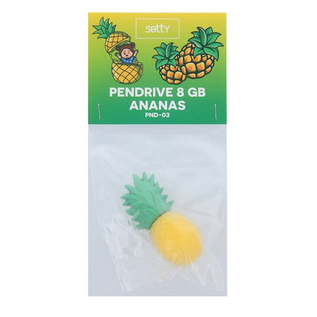 Setty USB Stik m. 8 GB - Ananas