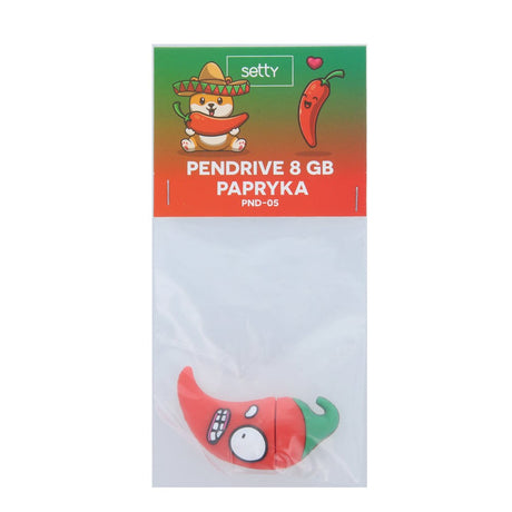 Setty USB Stik m. 8 GB - Chili