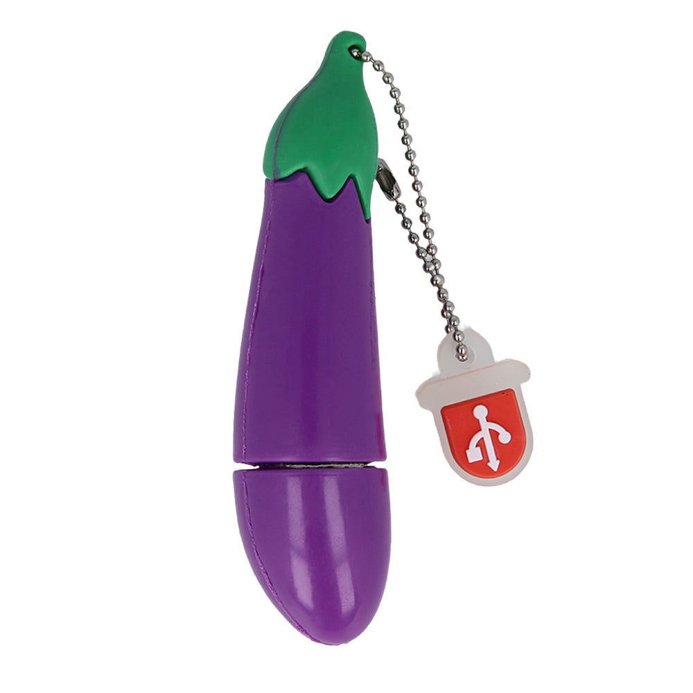 Setty USB Stik m. 8 GB - Aubergine