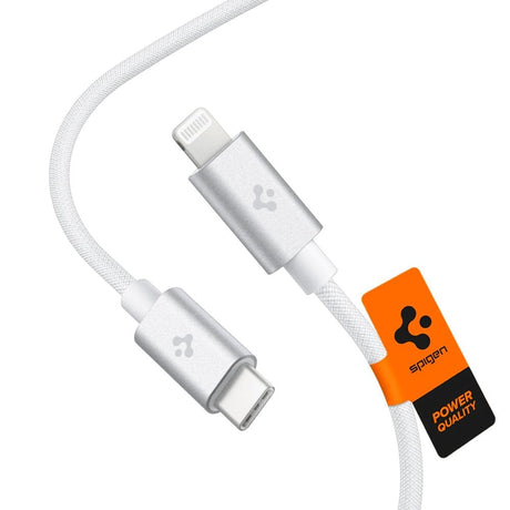 Spigen ArcWire Kabel USB-C til Lightning PD - 2m - Hvid