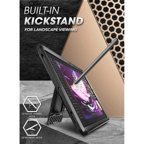 Samsung Galaxy Tab A8 10.5" (2021) Supcase Unicorn Beetle Pro Håndværker Cover m. Skærmbeskyttelse - Sort