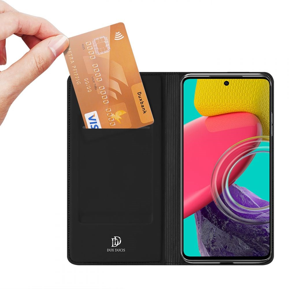 Samsung Galaxy M53 (5G) DUX DUCIS Skin Pro Series Thin Flip Wallet - Sort